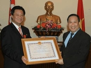 DPRK ambassador receives friendship order