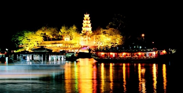 Thien Mu pogoda in central Thua-Thien Hue province. 