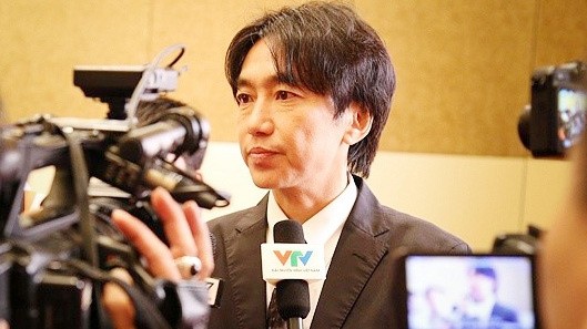 Japanese coach Toshiya Miura of the Vietnam men’s national team