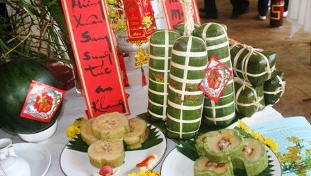 Tet Cake- Traditional food of South Vietnam during Tet