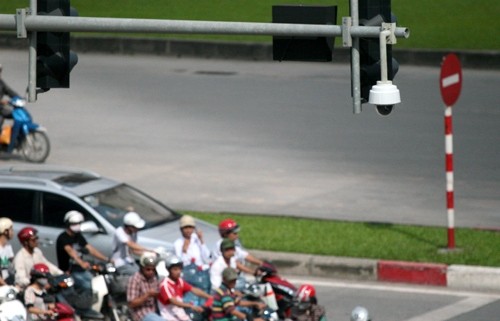 The city has 350 traffic cameras on local streets. (Image credit: VOV)