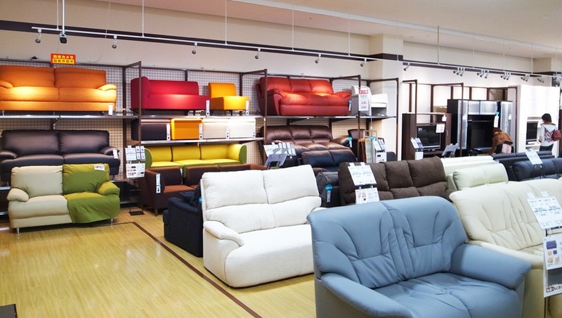 Sofas are one of Nitori’s key products (photo: japanupdate.com)