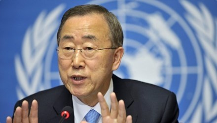The UN Secretary-General Ban Ki-moon