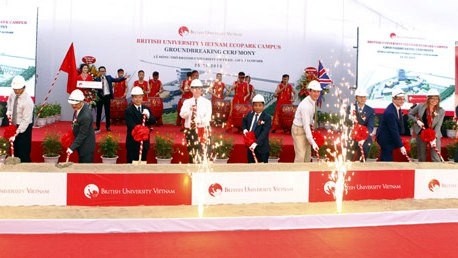 At the groundbreaking ceremony. (ktdt.vn)