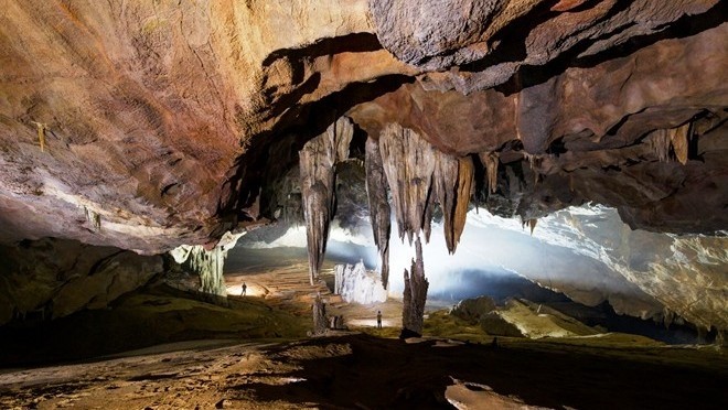 Inside Nuoc Nut Cave. (Image credit: Oxalis)