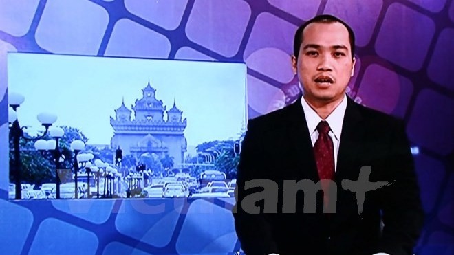 The news programme in Vietnamese on air weekdays from 18:00 to 18:15. (Credit: Vietnam+)