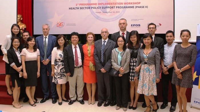 The workshop discusses orientations for implementation of the second phase of the European Union-funded Vietnam Health Sector Policy Support Programme (HSPSP-2). (Image credit: t5g.org.vn)