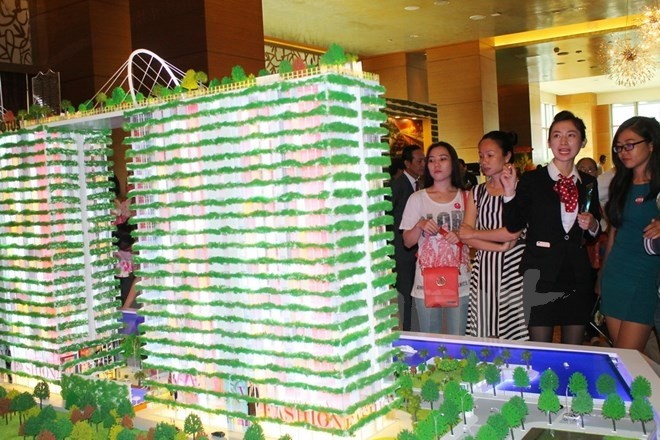 The Diamond Lotus will create a friendly and healthy living environment for residents. (Credit: Vietnam+)