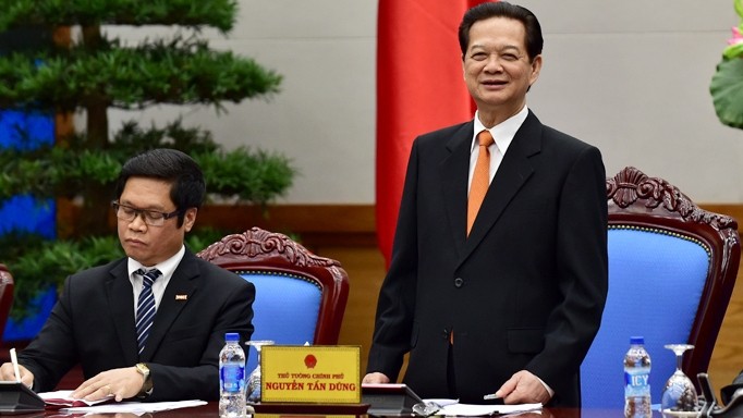 PM Dung speaks at the forum (photo: VGP)