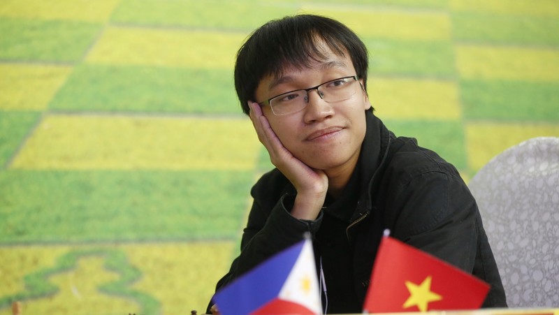 Vietnam’s no. 2 chess player Nguyen Ngoc Truong Son 