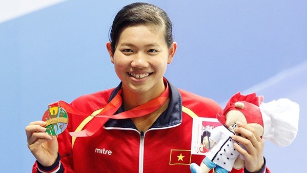 Vietnam’s top swimmer Nguyen Thi Anh Vien