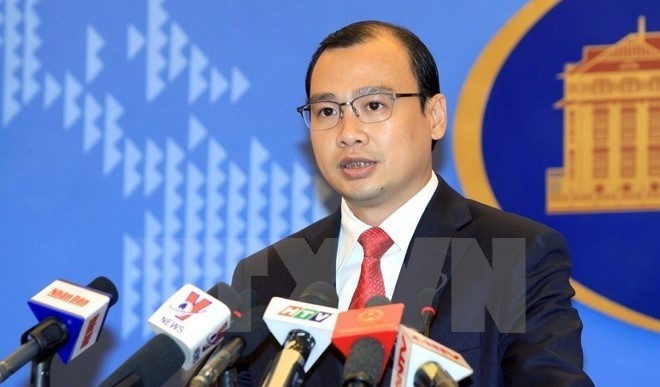 Foreign Ministry’s spokesman Le Hai Binh (Photo: VNA)
