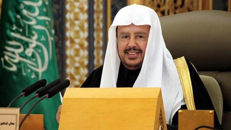 Speaker of the Consultative Assembly of Saudi Arabia Abdullad Bin Mohammed Ibrahim Al-Sheikh (Photo: VNA)