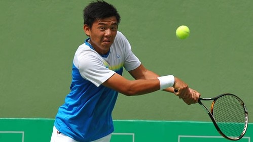 Top Vietnamese tennis player Ly Hoang Nam