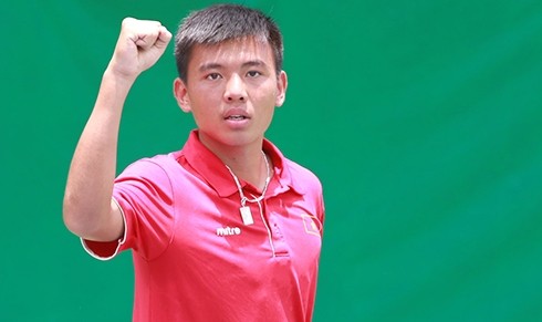 Vietnamese tennis star Ly Hoang Nam (Credit: vnexpress.net)