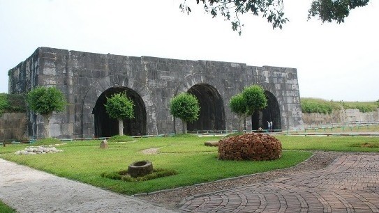 The Ho Dynasty Citadel in the central province of Thanh Hoa