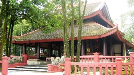The memorial house in honour of President Ho Chi Minh on the K9 - Da Chong historical site (Photo: hanoi.gov.vn)