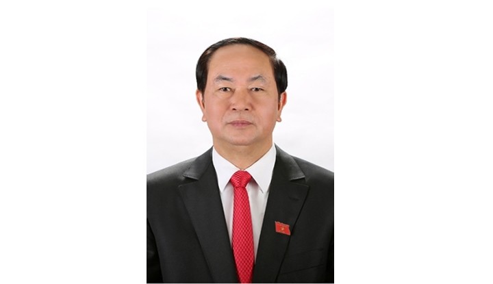 Newly elected President Tran Dai Quang