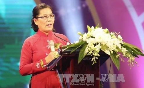 President of the Vietnam Women’s Union (VWU) Nguyen Thi Thanh Hoa (Photo: VNA)