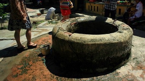 An ancient Champa well in Cu Lao Cham