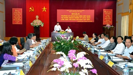 The meeting between the Steering Committee for the Northwestern Region and heads of Vietnamese diplomatic missions abroad