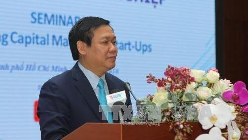 The Party and State will create all favourable conditions for startups to do business, Deputy Prime Minister Vuong Dinh Hue said. (Credit: VNA)