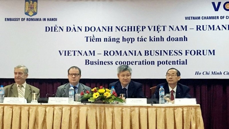 Delegates at the Vietnam-Romania business forum in Ho Chi Minh City on June 15. (Credit: VNA)