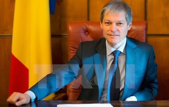Prime Minister of Romania Dacian Ciolos (Photo: VNA)