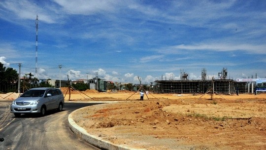 Many parts of the VSIP Quang Ngai Urban Area project have been started. (Credit: nld.com.vn)