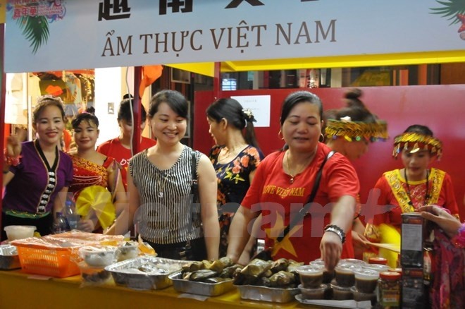 The Vietnamese pavilion at the festival (Credit: VNA)