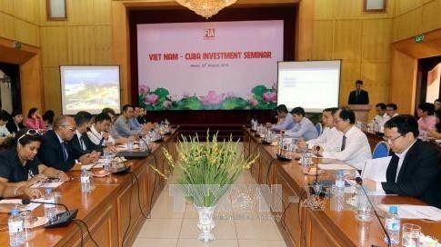 The Vietnam-Cuba Investment Seminar (Credit: VNA)