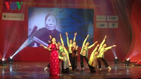 A performance at the arts programme ‘Independence Star’ (Credit: VOV)