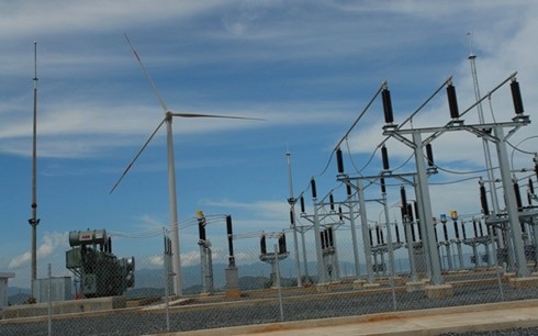 Binh Thuan: Phu Lac Wind Power Plant connected to national grid (Photo: VOV)