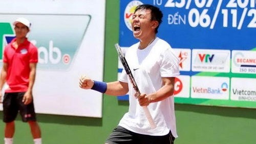Ly Hoang Nam has created a new landmark for Vietnamese tennis.