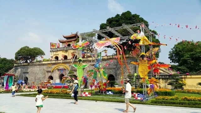 The Thang Long Imperial Citadel is the venue of Hanoi’s 2016 Traditional Handicraft Village Tourism Festival. (Credit: VNA)