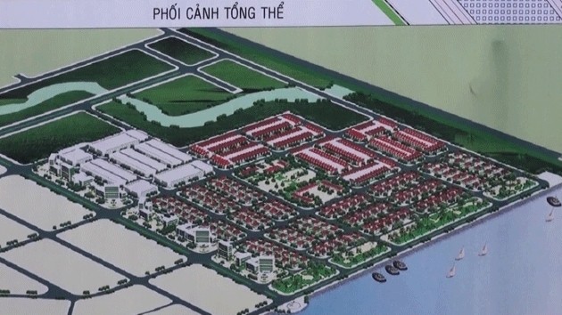 The rendering of the Nam Tuy Hoa project