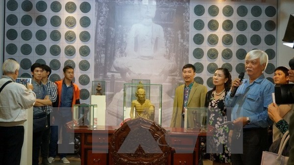 At the exhibition 'Vietnamese heritage - New Perspective’ (Credit: VNA)