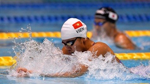 Vietnam’s swimming star Nguyen Thi Anh Vien 