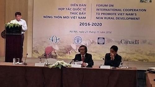 The forum on new rural development in Vietnam