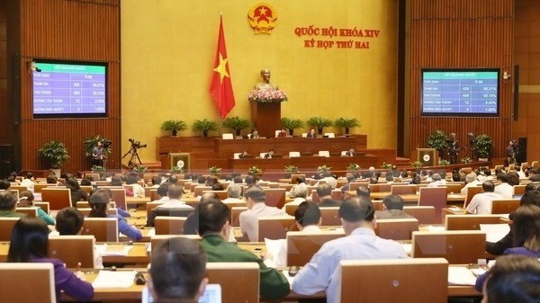 The second meeting of the 14th National Assembly (Photo: VNA)