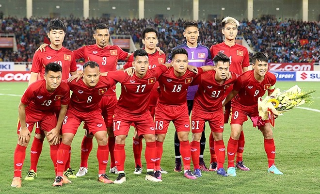 The Vietnamese men's national football team