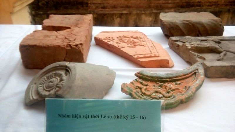 Some artefacts dating back from the Le So period (1428-1528)