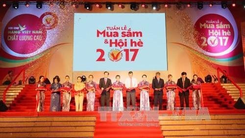 The opening of the trade fair in Ho Chi Minh City