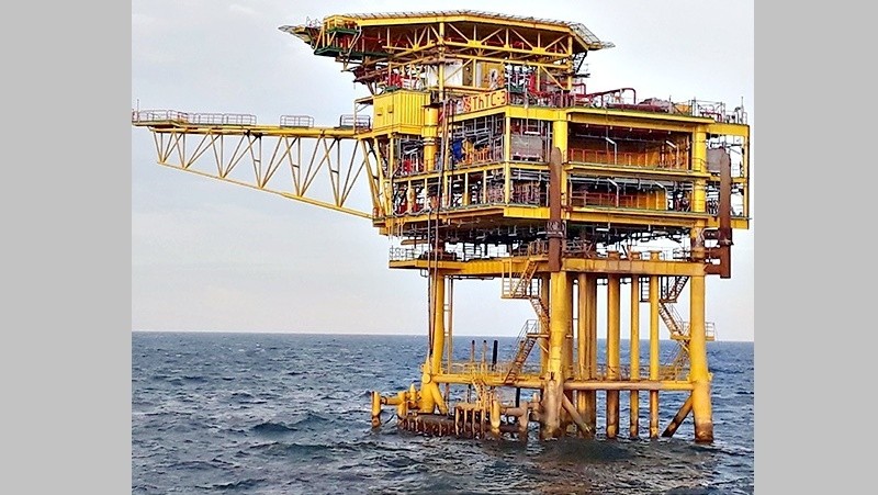 Tho Trang 3 drilling platform