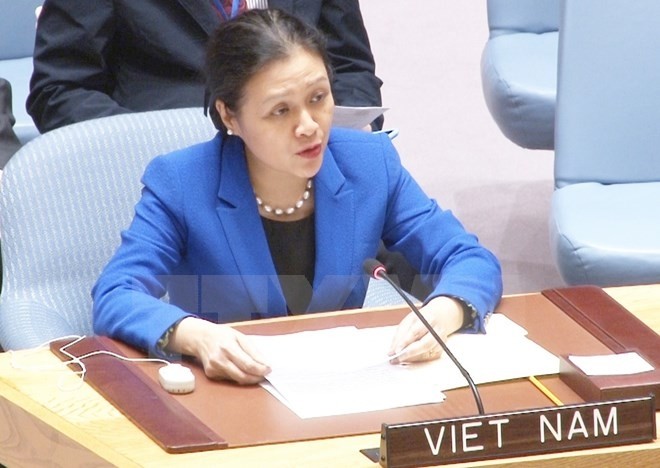 Ambassador Nguyen Phuong Nga, permanent representative of Vietnam at the United Nations.