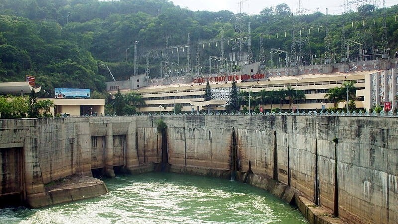 The Hoa Binh Hydropower Plant 
