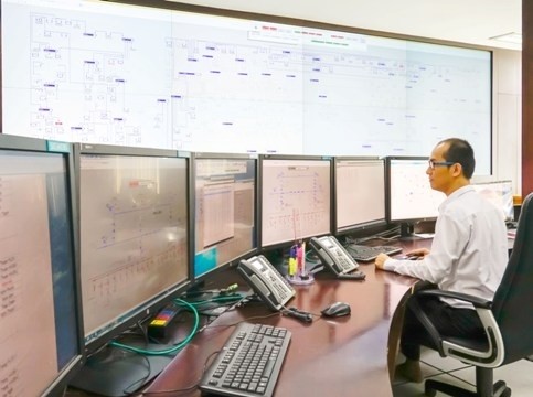 Supervisory control and data acquisition system put in operation