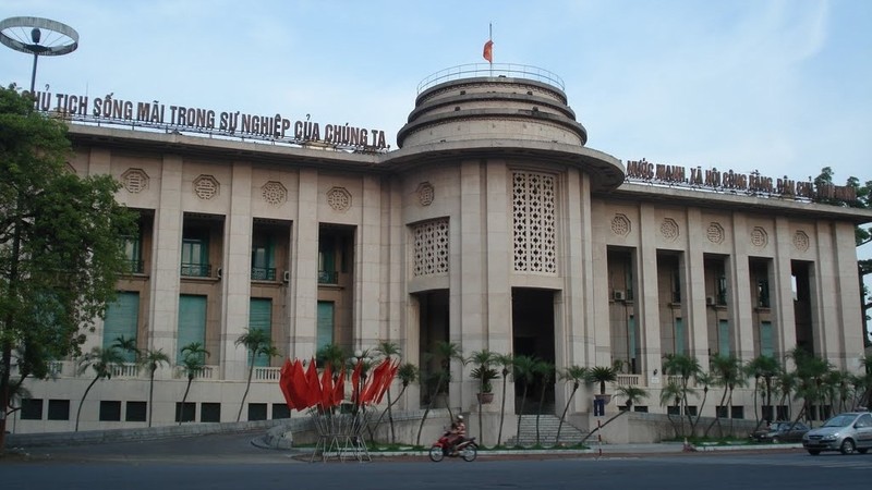 The headquarters of the State Bank of Vietnam