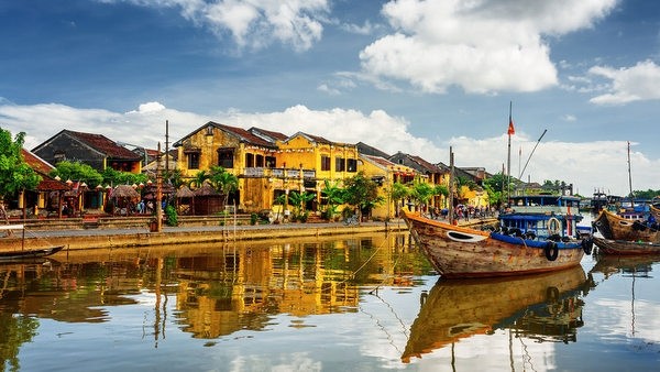 The ancient city of Hoi An