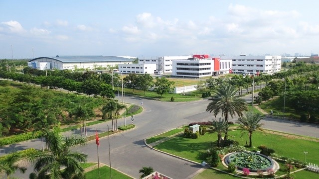 An industrial park in Tien Giang province